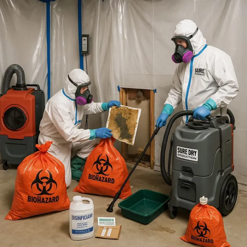 Contaminated Water Handling Protocols process in Fowlerville, MI
