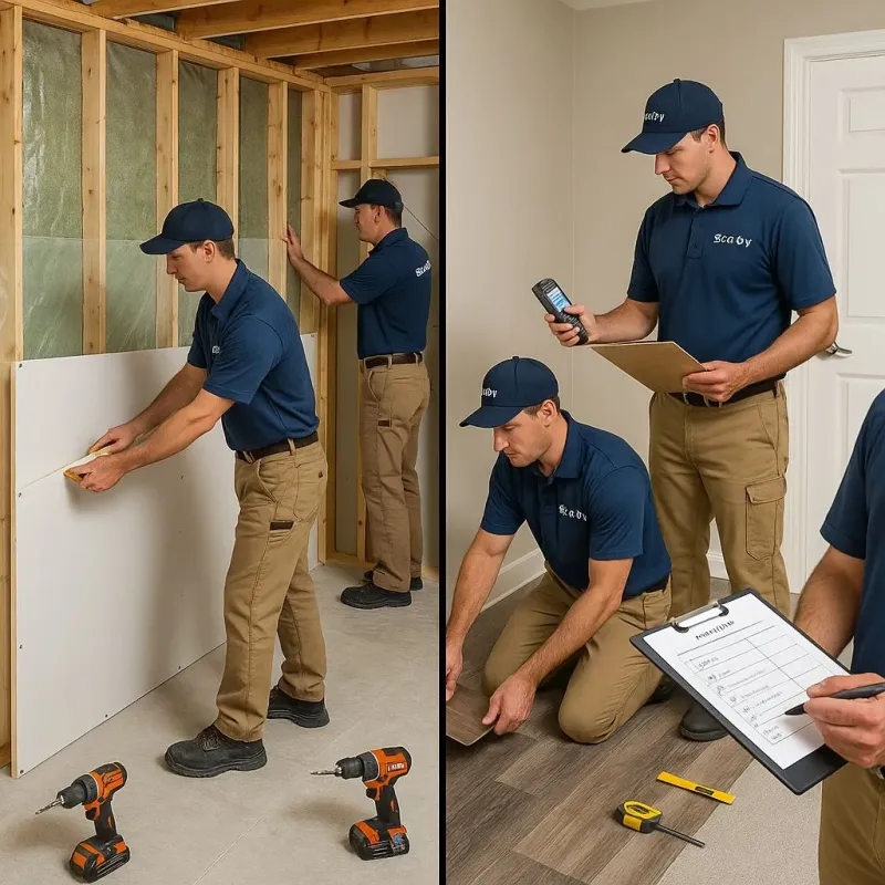 Repairs and Reconstruction process in Fowlerville, MI